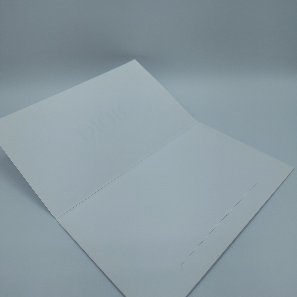 Dior Boutique Envelope Card | Gold Logo | Luxury Gift Packaging - Picture 3 of 3